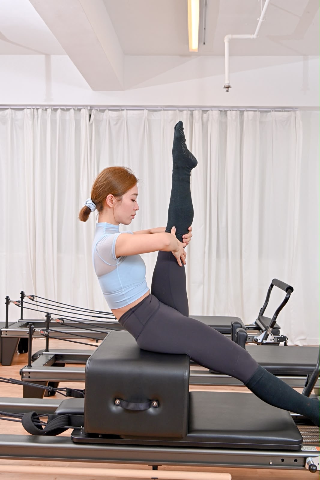 Pilates practice at Molly Pilates